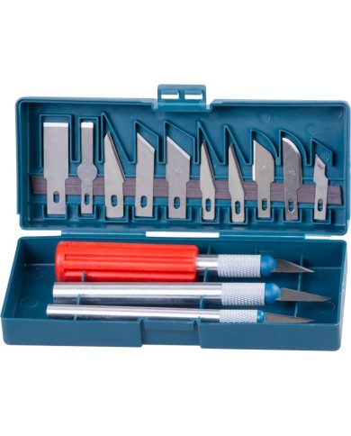 Sada skalpelov Strend Pro HK104, súprava orezávačov, 13 dielna