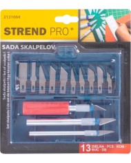 Sada skalpelov Strend Pro HK104, súprava orezávačov, 13 dielna