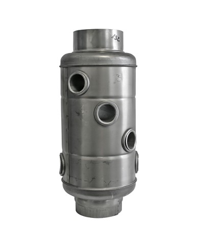 Výmenník tepla KLASIK GAJO 130/132 mm, teplovzdušný výmeník na dymovod