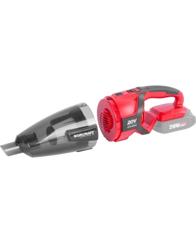 Vysávač Worcraft CPVC-S20LiA ShareSYS, 20V Li-Ion, do auta, na podlahy
