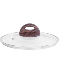 Hrniec MagicHome Black Marble Line, 20 cm, 2200 ml, s pokrievkou