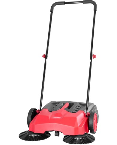 Zametací stroj Worcraft HPS-650, mechanická metla, s objemom 22 lit.