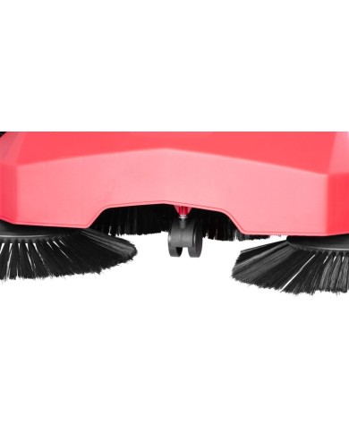 Zametací stroj Worcraft HPS-650, mechanická metla, s objemom 22 lit.