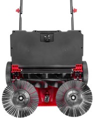 Zametací stroj Worcraft HPS-650, mechanická metla, s objemom 22 lit.