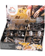 Vykrajovačka MagicHome, na pečenie, vianoce, formička, 6 vzorov
