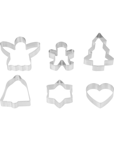 Vykrajovačka MagicHome, na pečenie, vianoce, formička, 6 vzorov