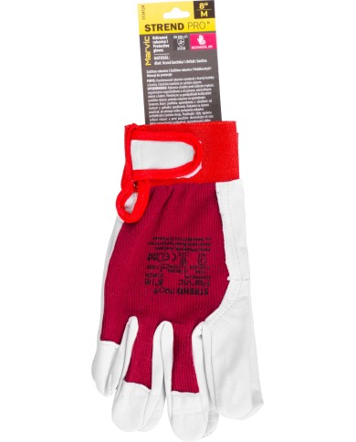 Rukavice Strend Pro Marvic, textil/koža, veľkosť 8/M