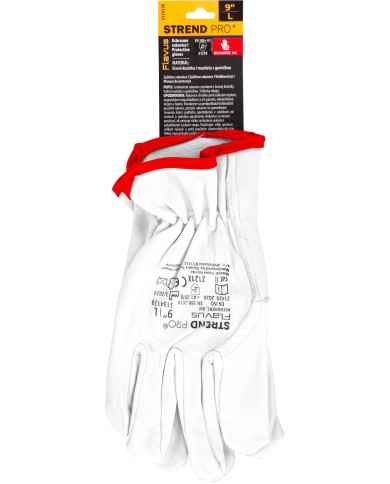 Rukavice Strend Pro Flavus, celokožené, veľkosť 9/L