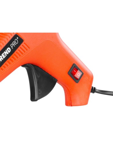 Pištoľ Strend Pro, lepiaca, v kufríku, 60-80 W, na tavné tyčinky 11 mm