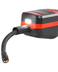 Kompresor Strend Pro K25, ručný, 150 psi, 10 bar, LED svetlo, akumulátorová pumpička