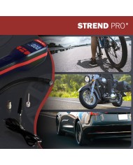 Kompresor Strend Pro K25, ručný, 150 psi, 10 bar, LED svetlo, akumulátorová pumpička