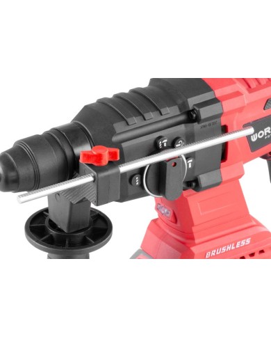 Kladivo Worcraft CRH-S20LiBA, 20V, ShareSYS, SDS+, 3J, bezuhlíkové