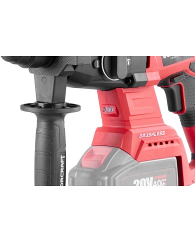 Kladivo Worcraft CRH-S20LiBA, 20V, ShareSYS, SDS+, 3J, bezuhlíkové