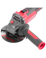 Brúska Worcraft CAG-S20LiBH ShareSYS, 115 mm, uhlová, SET v kufri, s batériou a nabíjačkou, 20V, 1x Li-ion, bezuhlíková