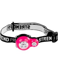 Čelovka Strend Pro Headlight, LED, 15 lm, mini, ružová/modrá