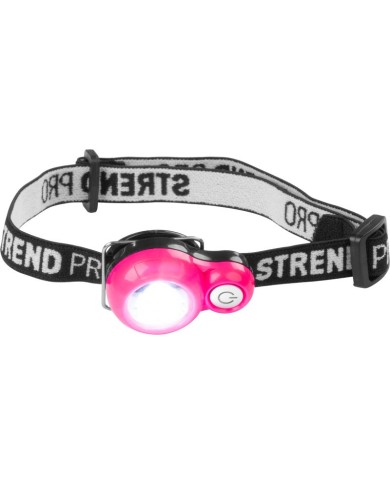Čelovka Strend Pro Headlight, LED, 15 lm, mini, ružová/modrá