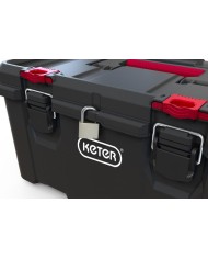 Sada boxov Keter® 250927 Stack´n´roll mobilný systém, 525x411x930 mm, na náradie
