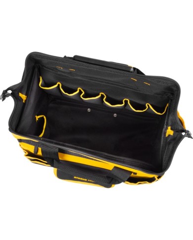 Brašňa Strend Pro, textilná, kufor, s kolieskami, s teleskopickou rukoväťou, na náradie, max. 20 kg, 44x24x42 cm