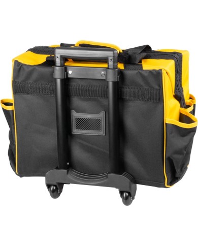Brašňa Strend Pro, textilná, kufor, s kolieskami, s teleskopickou rukoväťou, na náradie, max. 20 kg, 44x24x42 cm