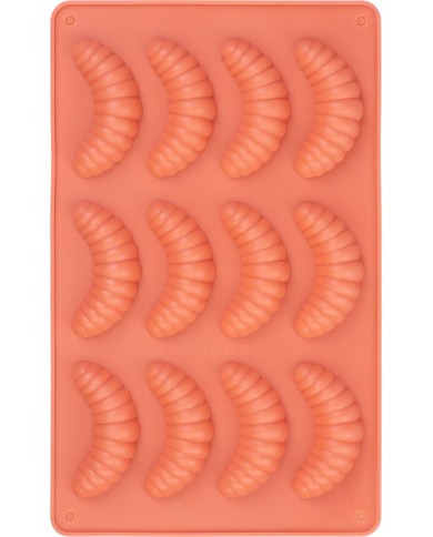 Forma MagicHome, na pečenie, silikón, na 12 vanilkových rožkov, 27,3x17x2 cm