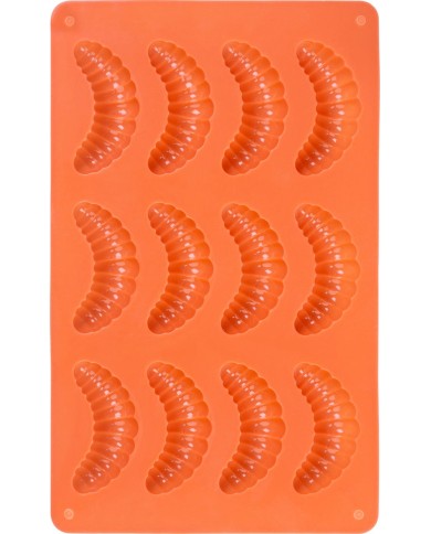 Forma MagicHome, na pečenie, silikón, na 12 vanilkových rožkov, 27,3x17x2 cm