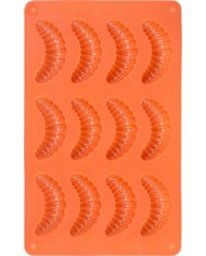 Forma MagicHome, na pečenie, silikón, na 12 vanilkových rožkov, 27,3x17x2 cm