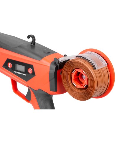 Viazač Strend Pro Profesional, na viazanie, na vinič/hrozno, LCD displej, aku