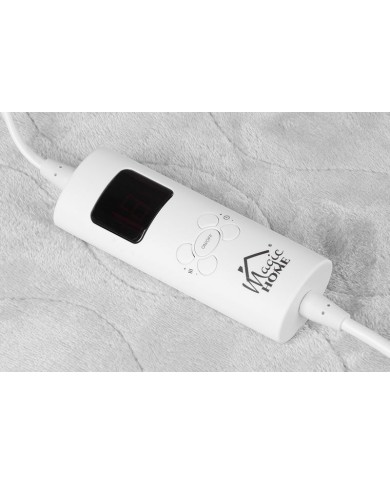 Deka MagicHome, výhrevná, flanel, sivá, 180x130 cm