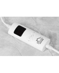 Deka MagicHome, výhrevná, flanel, sivá, 180x130 cm