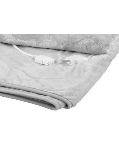Deka MagicHome, výhrevná, flanel, sivá, 180x130 cm