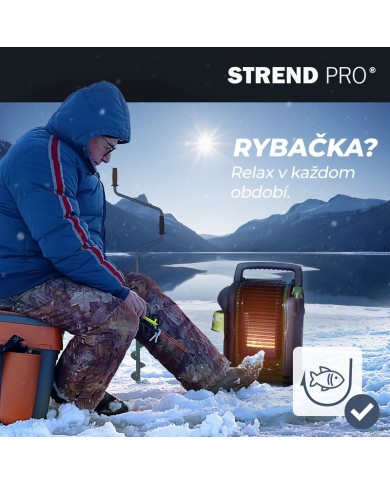 Ohrievač Strend Pro AD037, na kartuš so závitom, kempingový, prenosný, piezo