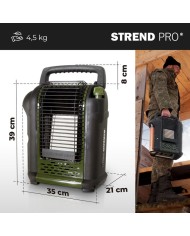 Ohrievač Strend Pro AD037, na kartuš so závitom, kempingový, prenosný, piezo