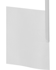 Páska Strend Pro EUROSTANDARD, 190 mm, L-35 m, tieniaca, sivá, krycia, na plotové panely, s 20 klipsami, 450 g/m2, PVC, RAL7040