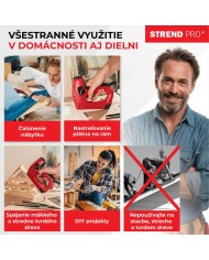 Sponkovačka Strend Pro J-123, elektrická, spony 8-14 mm, klince 15 mm