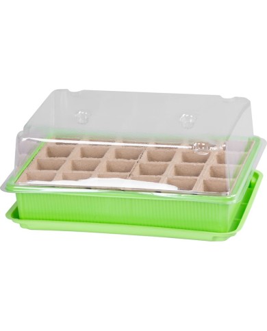 Miniparenisko Strend Pro, Sada na sadenie, 5-dielna, 24 priesad, 27,5x20,5x7 cm