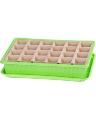 Miniparenisko Strend Pro, Sada na sadenie, 5-dielna, 24 priesad, 27,5x20,5x7 cm