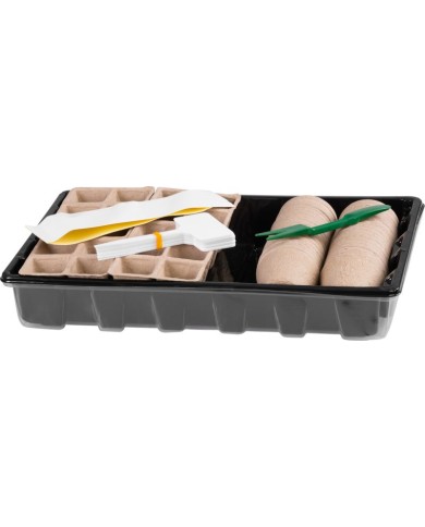 Miniparenisko Strend Pro, Sada na sadenie, 66-dielna, 45 priesad, 37,5x23x6 cm