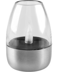 Lampa Strend Pro Garden, nerez, solárna, 6x8,5 cm, 1x LED