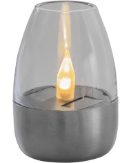 Lampa Strend Pro Garden, nerez, solárna, 6x8,5 cm, 1x LED