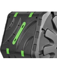 Komposter Strend Pro Garden, bubnový, 70 lit., čierny, 55,5x36x72 cm