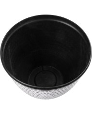 Kvetináč Strend Pro Marble, 37x30 cm, hnedý