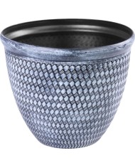 Kvetináč Strend Pro Marble, 37x30 cm, modrý