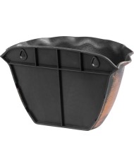 Kvetináč Strend Pro Wave, 26x18 cm, zlatý, metalický efekt, závesný