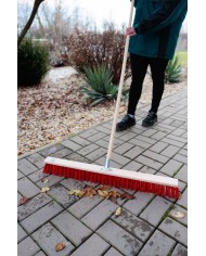 Metla Strend InDust 0800 mm, cestárska s násadou