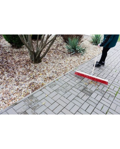 Metla Strend InDust 0800 mm, cestárska s násadou