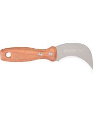 Nôž Strend Pro Premium, na linoleum a koberce, nerez, drevená rúčka, 75 mm