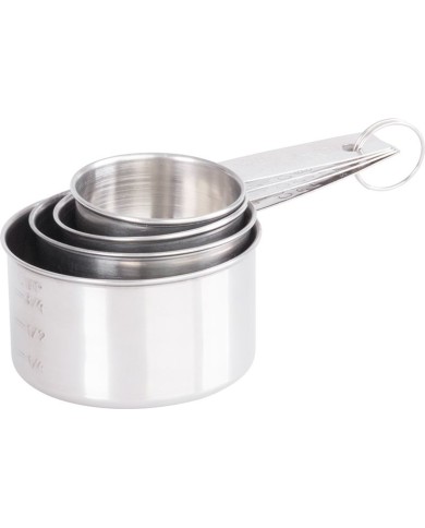 Odmerka MagicHome, hrnčeková, nerez, sada 4 ks