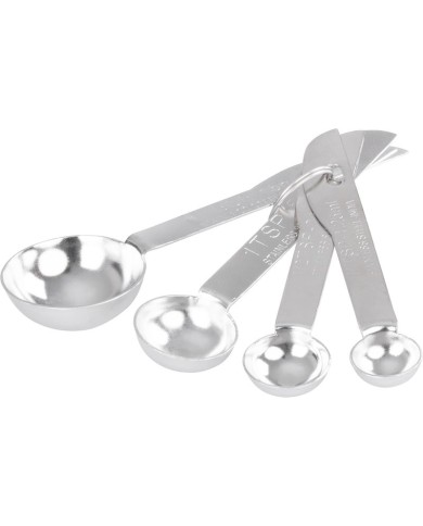 Odmerka MagicHome, lyžicová, nerez, sada 4 ks