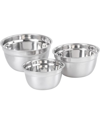 Miska MagicHome, nerez, s vekom, 14-16-18 cm, sada 3 ks