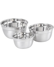 Miska MagicHome, nerez, s vekom, 14-16-18 cm, sada 3 ks